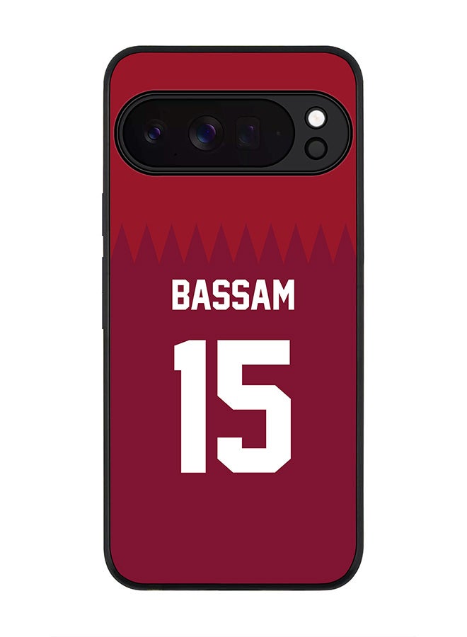 For Google Pixel 10 Pro Case,Slim fit Camera Protection, Shockproof Thin Phone cover  - Football - Qatar,  Bassam